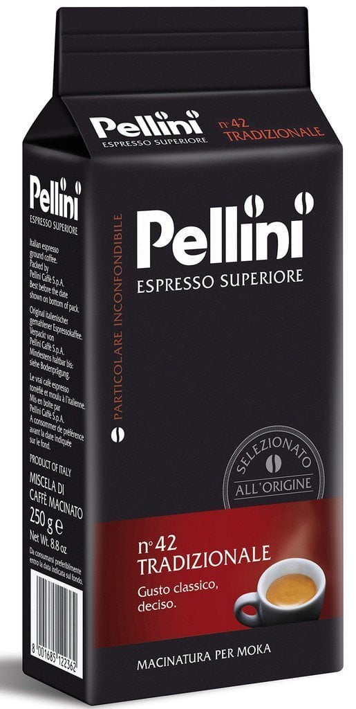 Pellini N.42 Tradizionale malta kava, 250 g kaina