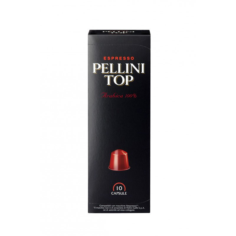 Kavos kapsulės Pellini Top, 10 vnt kaina ir informacija | Kava, kakava | pigu.lt