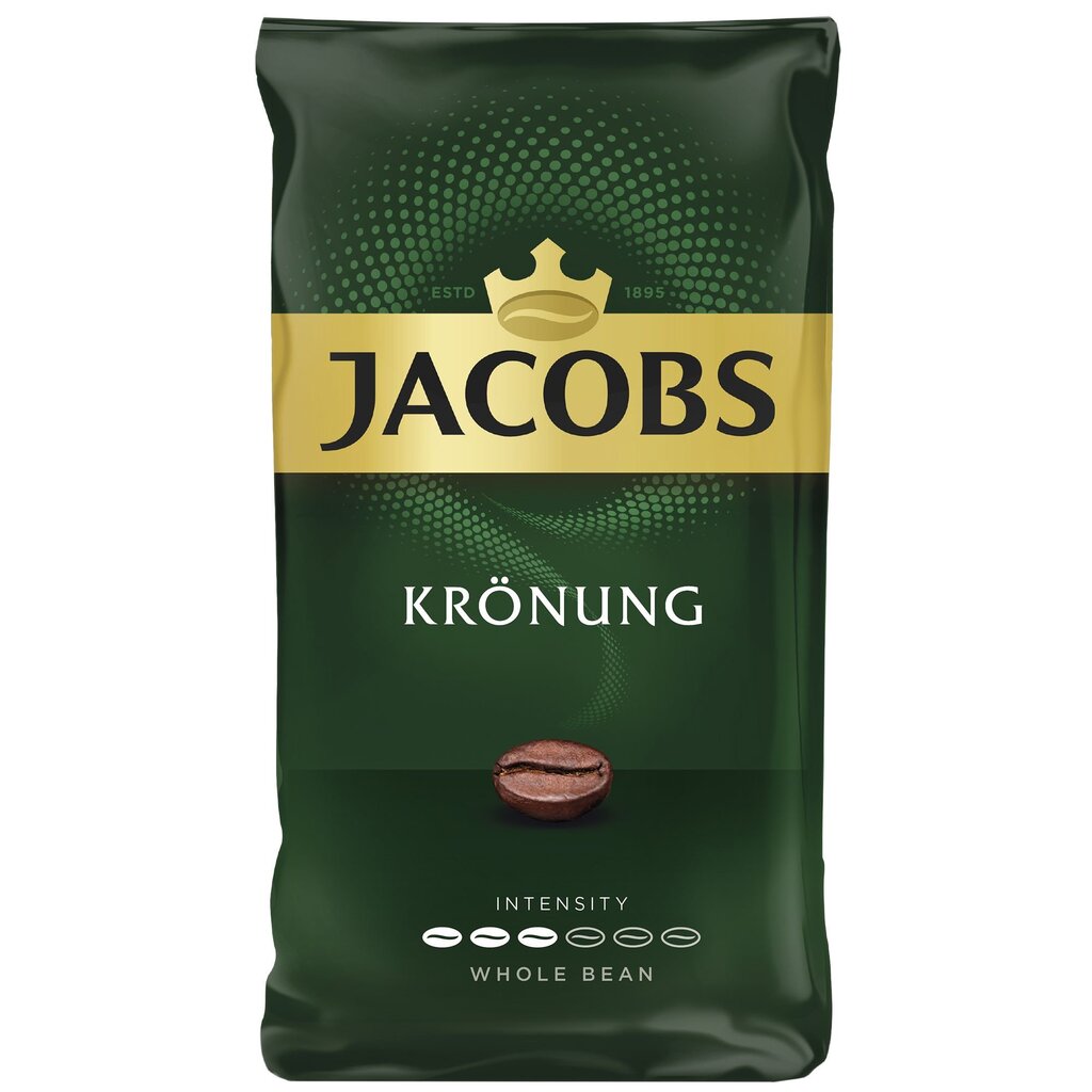 Kavos pupelės Jacobs Kronung, 1 kg kaina ir informacija | Kava, kakava | pigu.lt