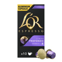 Kavos kapsulės L&#039;OR PROFONDO, 10 Nespresso® aparatų kapsulių kaina ir informacija | Kava, kakava | pigu.lt