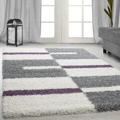 Ayyildiz kilimas Shaggy Gala Lila 2505, 80x150 cm kaina ir informacija | Kilimai | pigu.lt