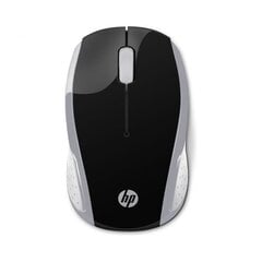 HP 200, черный/серебристый цена и информация | Мыши | pigu.lt