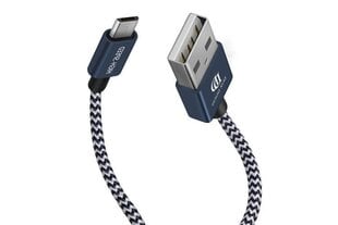 Набор USB кабелей Dux Ducis "K-II" "microUSB" синий 1.0m + 2.0m цена и информация | Кабели для телефонов | pigu.lt