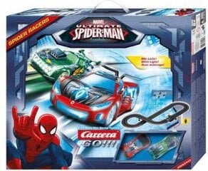 Автомобильный трек Carrera Go Spiderman Marvel Racers цена и информация | Игрушки для мальчиков | pigu.lt