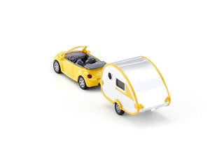 Sportinis automodelis su kempingo priekaba Siku, S1629 kaina ir informacija | Žaislai berniukams | pigu.lt