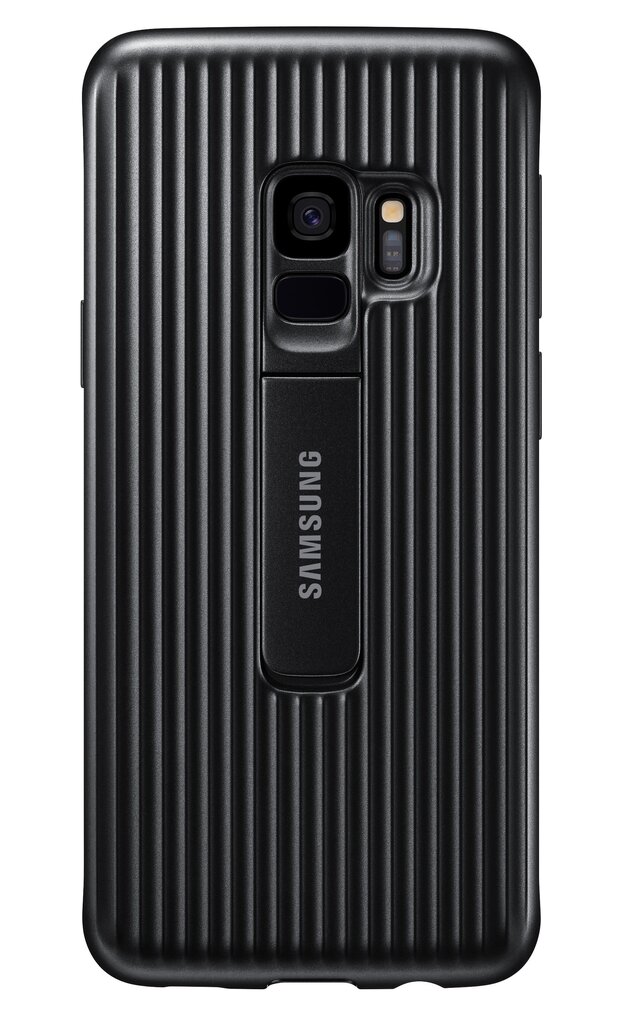 Samsung EF-RG960CBEGWW, skirtas Samsung Galaxy S9, juodas kaina ir informacija | Telefono dėklai | pigu.lt