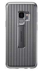 Чехол-подставка Samsung EF-RG960CS для S9 серебристый цена и информация | Чехлы для телефонов | pigu.lt
