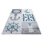 Ayyildiz vaikiškas kilimas Kids Grey 0510, 80x150 cm kaina ir informacija | Kilimai | pigu.lt