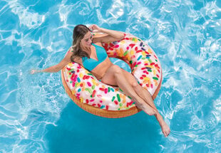 Pripučiamas plaukimo ratas Intex Sprinkle Donut 114 cm kaina ir informacija | INTEX Sportas, laisvalaikis, turizmas | pigu.lt