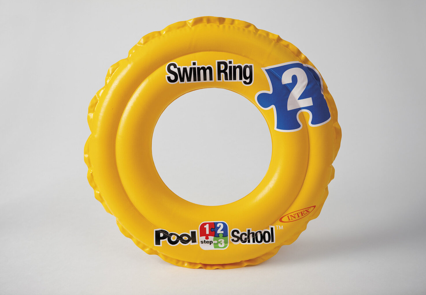 Pripučiamas plaukimo ratas Intex Deluxe Pool School™ Step 2, 51 cm kaina ir informacija | Pripučiamos ir paplūdimio prekės | pigu.lt