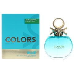 Tualetinis vanduo Benetton Colors Blue EDT moterims 80 ml kaina ir informacija | Benetton Kvepalai, kosmetika | pigu.lt