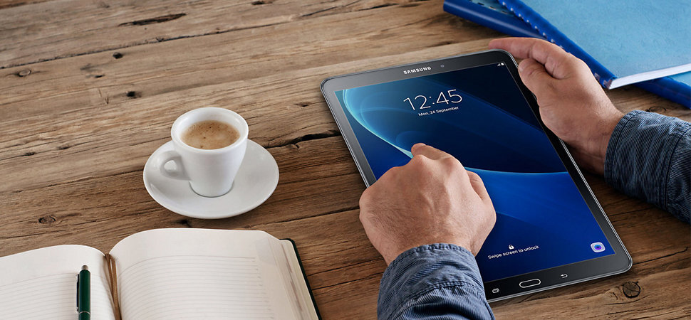 Samsung Galaxy Tab A (2016) T585, 10", 4G, 32GB Juoda kaina ir informacija | Planšetiniai kompiuteriai | pigu.lt