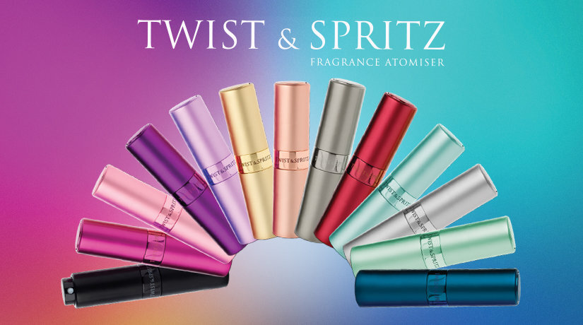 Pildomas kvepalų flakonas Twist & Spritz Purple 8 ml kaina ir informacija | Kosmetinės, veidrodėliai | pigu.lt