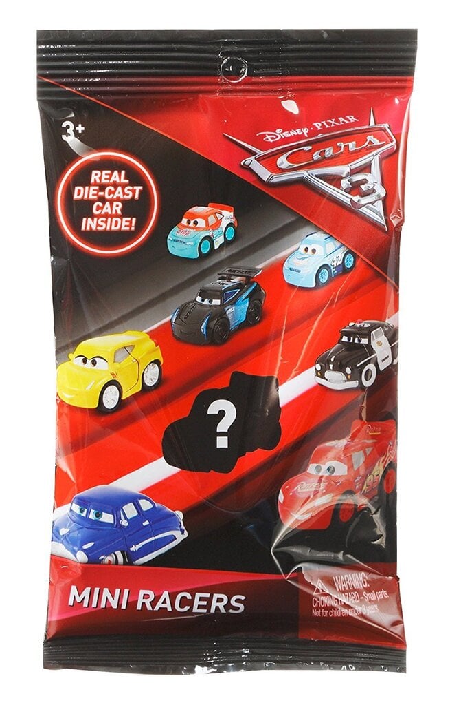 assortedAutomodelis Cars 3 (Žaibas Makvynas) "Mini lenktynininkas" kaina ir informacija | Žaislai berniukams | pigu.lt