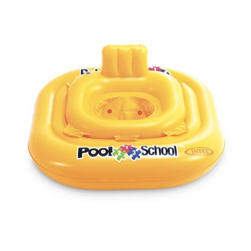Pripučiamas plaustas kūdikiams Intex Deluxe Baby float Pool School™ цена и информация | Pripučiamos ir paplūdimio prekės | pigu.lt