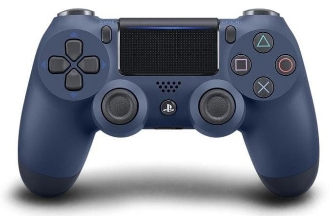 Sony DualShock 4 PS4 Midnight Blue цена и информация | Žaidimų pultai  | pigu.lt