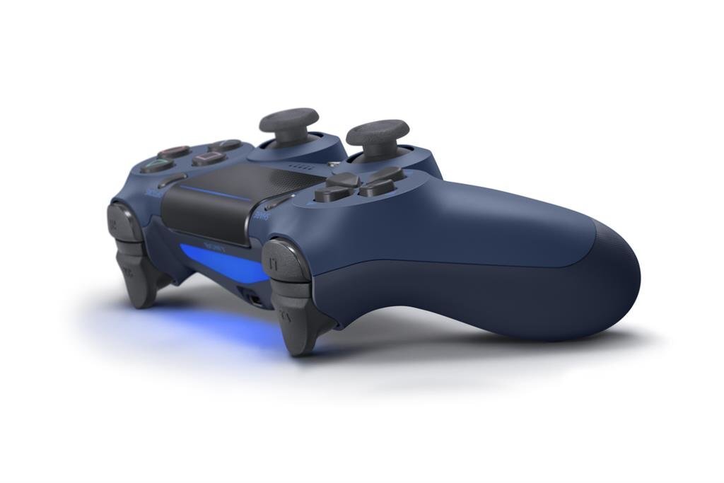 Sony DualShock 4 PS4 Midnight Blue kaina ir informacija | Žaidimų pultai  | pigu.lt