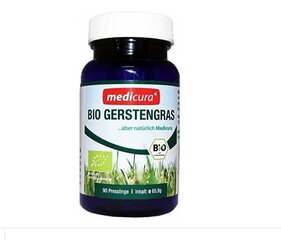 Maisto papildas Bio Gerstengrass (liet. miežių želmenų) Medicura, 90 tablečių цена и информация | Витамины, пищевые добавки, препараты для хорошего самочувствия | pigu.lt