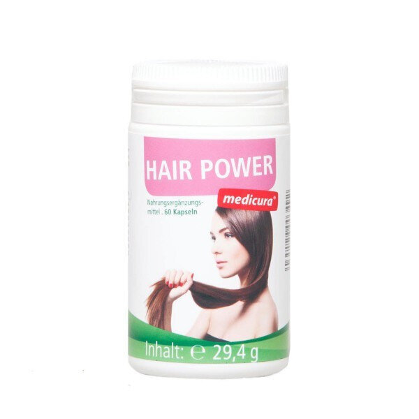 Maisto papildas Hair Power Medicura, 60 kapsulių kaina ir informacija | Vitaminai, maisto papildai, preparatai grožiui | pigu.lt