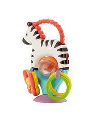 Pritvirtinamas barškutis Fisher Price Zebriukas kaina ir informacija | Žaislai kūdikiams | pigu.lt