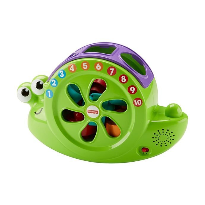 Sraigė-rūšiuoklis su kaladėlėmis Fisher Price цена и информация | Žaislai kūdikiams | pigu.lt