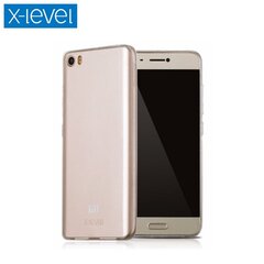 Apsauginė nugarėlė X-Level Antislip, skirta Xiaomi Redmi 4A telefonui, skaidri kaina ir informacija | X-Level Mobilieji telefonai, Foto ir Video | pigu.lt