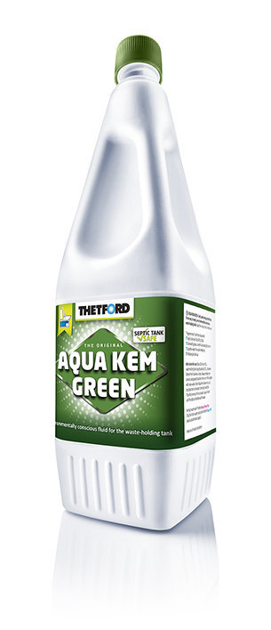Biotualetų skystis Thetford Aqua Kem Green, 1,5l kaina ir informacija | Biotualetai | pigu.lt
