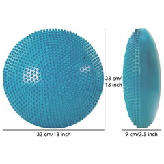 Балансировочная подушка Tunturi Air Stepper, бирюзовая цена и информация | Балансировочные подушки | pigu.lt