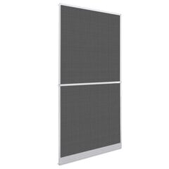 Белая москитная сетка для дверей с петлями 100 x 215 см цена и информация | Москитные сетки | pigu.lt