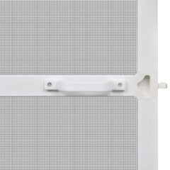Белая москитная сетка для дверей с петлями 100 x 215 см цена и информация | Москитные сетки | pigu.lt