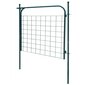 Sodo tvoros vartai 100 x 100 cm, žali kaina ir informacija | Tvoros ir jų priedai | pigu.lt