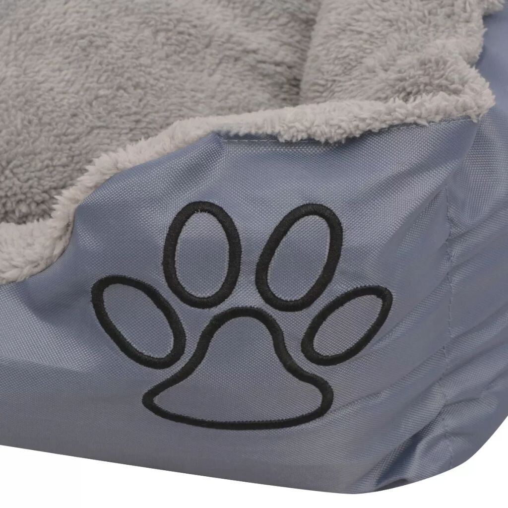 Šuns guolis su minkšta pagalvėle, dydis XXL, pilkas kaina ir informacija | Guoliai, pagalvėlės | pigu.lt