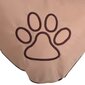 Čiužinys šuniui, L, rudas kaina ir informacija | Guoliai, pagalvėlės | pigu.lt