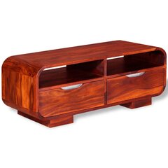 Кофейный столик AKAR древесина тика 70 x 70 x 40 cm цена и информация | Журнальные столики | pigu.lt