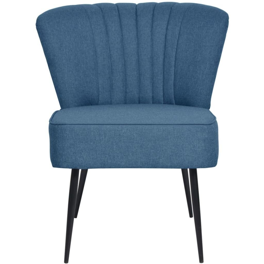 Kokteilinė kėdė, mėlyna kaina ir informacija | Svetainės foteliai | pigu.lt