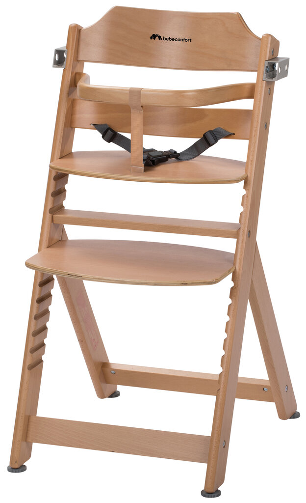 Medinė maitinimo kėdutė Bebe Confort Timba, Natural kaina ir informacija | Maitinimo kėdutės | pigu.lt