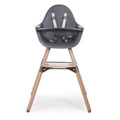 Maitinimo kėdutė Evolu 2, CHILDWOOD 2-in-1, pilka kaina ir informacija | Maitinimo kėdutės | pigu.lt