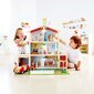 Lėlių namelis Doll Family Mansion E3405 kaina ir informacija | Žaislai mergaitėms | pigu.lt