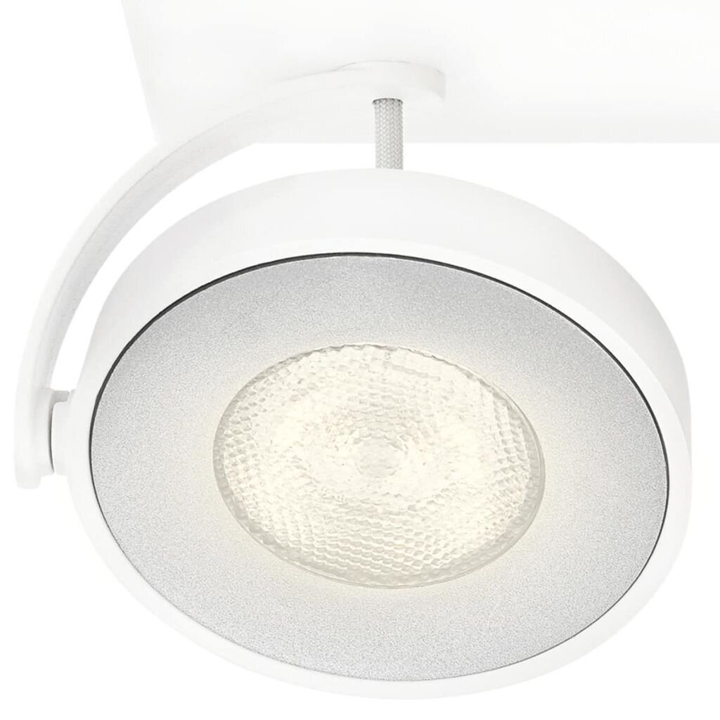 LED šviestuvas Philips myLiving Clockwork 4x4,5 W, baltas, 531743116 цена и информация | Lubiniai šviestuvai | pigu.lt