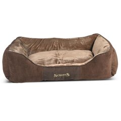 Scruffs & Tramps лежак для питомца Chester, XL, 90x70 см, коричневый 1169 цена и информация | Лежаки, домики | pigu.lt
