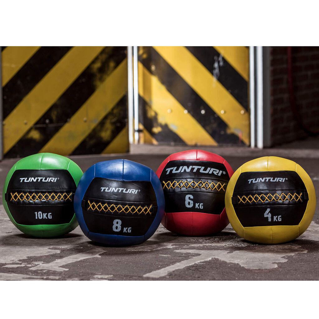 Svorinis kamuolys Tunturi Wall Ball 10 kg kaina ir informacija | Svoriniai kamuoliai | pigu.lt