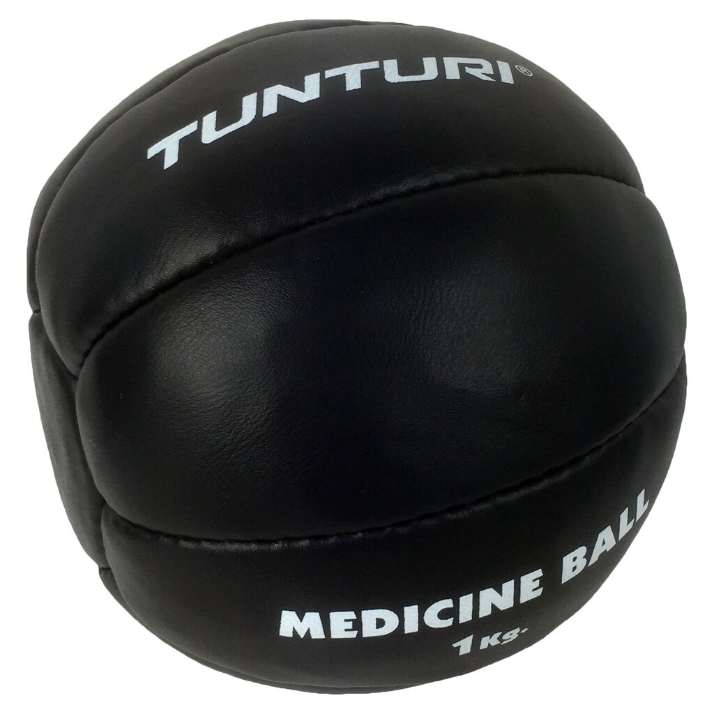 Odinis svorinis treniruočių kamuolys Tunturi Medicine Ball 1kg цена и информация | Svoriniai kamuoliai | pigu.lt