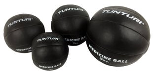 Мяч тренировочный Tunturi Medicine Ball 3 кг, кожа цена и информация | Медболы | pigu.lt