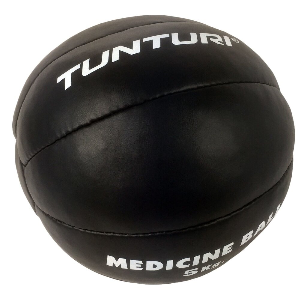 Odinis svorinis treniruočių kamuolys Tunturi Medicine Ball 5 kg цена и информация | Svoriniai kamuoliai | pigu.lt