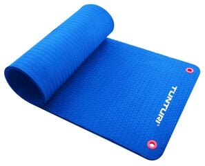 Gimnastikos kilimėlis Tunturi Fitnessmat Pro 180x60x1,5 cm, mėlynas kaina ir informacija | Kilimėliai sportui | pigu.lt