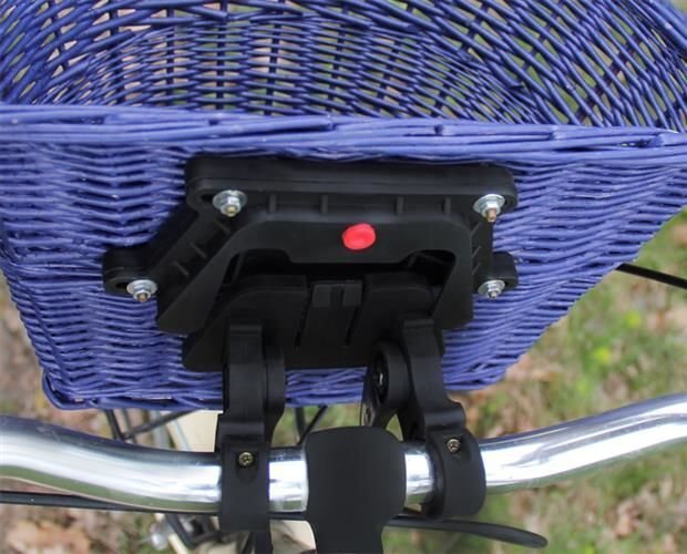 Pintas dviračio krepšelis su rankena, mėlynas цена и информация | Dviračio vairo rankenos | pigu.lt