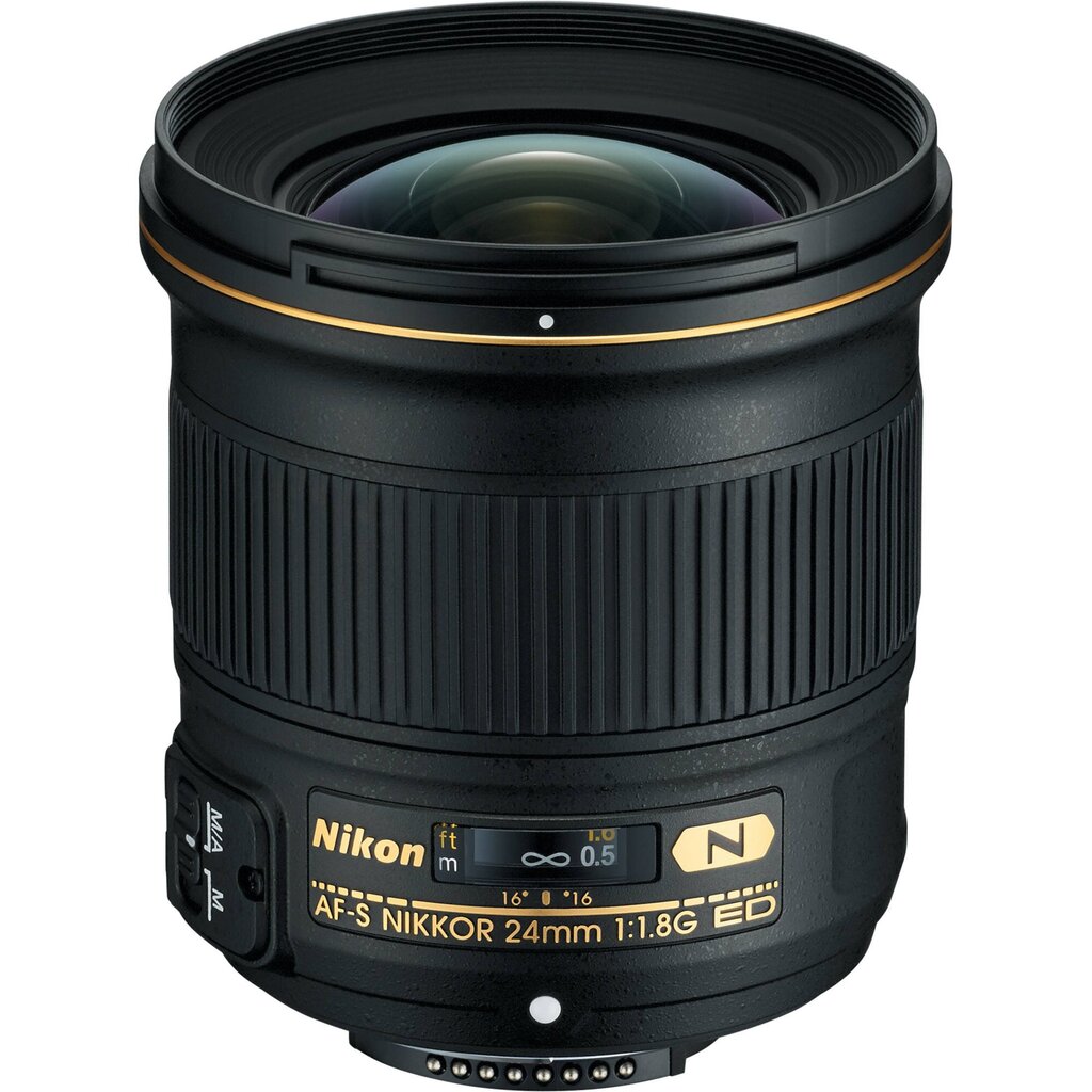 Nikon AF-S NIKKOR 24mm f/1.8G ED kaina ir informacija | Objektyvai | pigu.lt