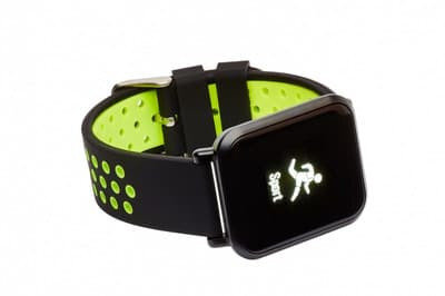 Garett Sport 17 Black/Green цена и информация | Išmanieji laikrodžiai (smartwatch) | pigu.lt