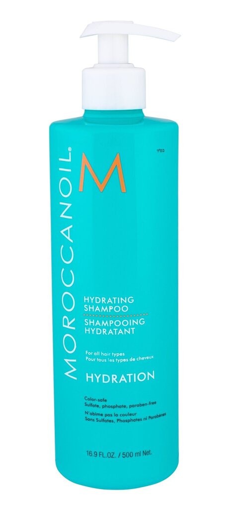 Drėkinamasis šampūnas Moroccanoil Hydrating 500 ml цена и информация | Šampūnai | pigu.lt