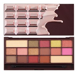 Палитра теней для век Makeup Revolution London I Love Makeup I Heart Chocolate Rose Gold 21.96 г цена и информация | Тушь, средства для роста ресниц, тени для век, карандаши для глаз | pigu.lt